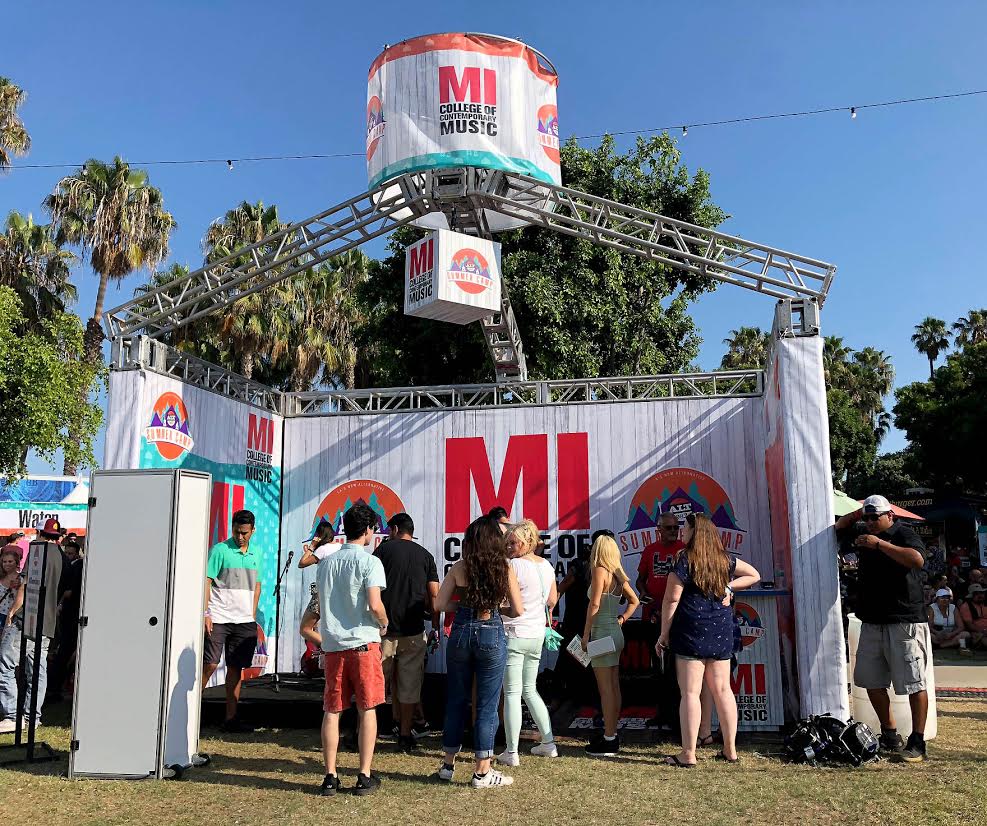 Musicians institute s sunday funday at alt 98 7 s summer camp