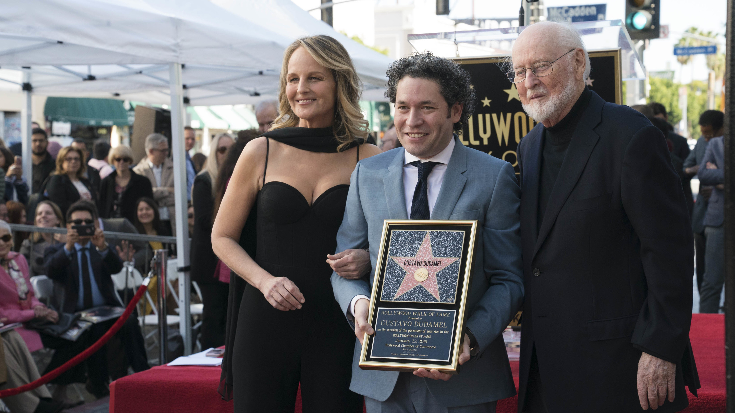 Photo: Gustavo Dudamel honored on Hollywood Walk of Fame in Los Angeles -  LAP2019012211 