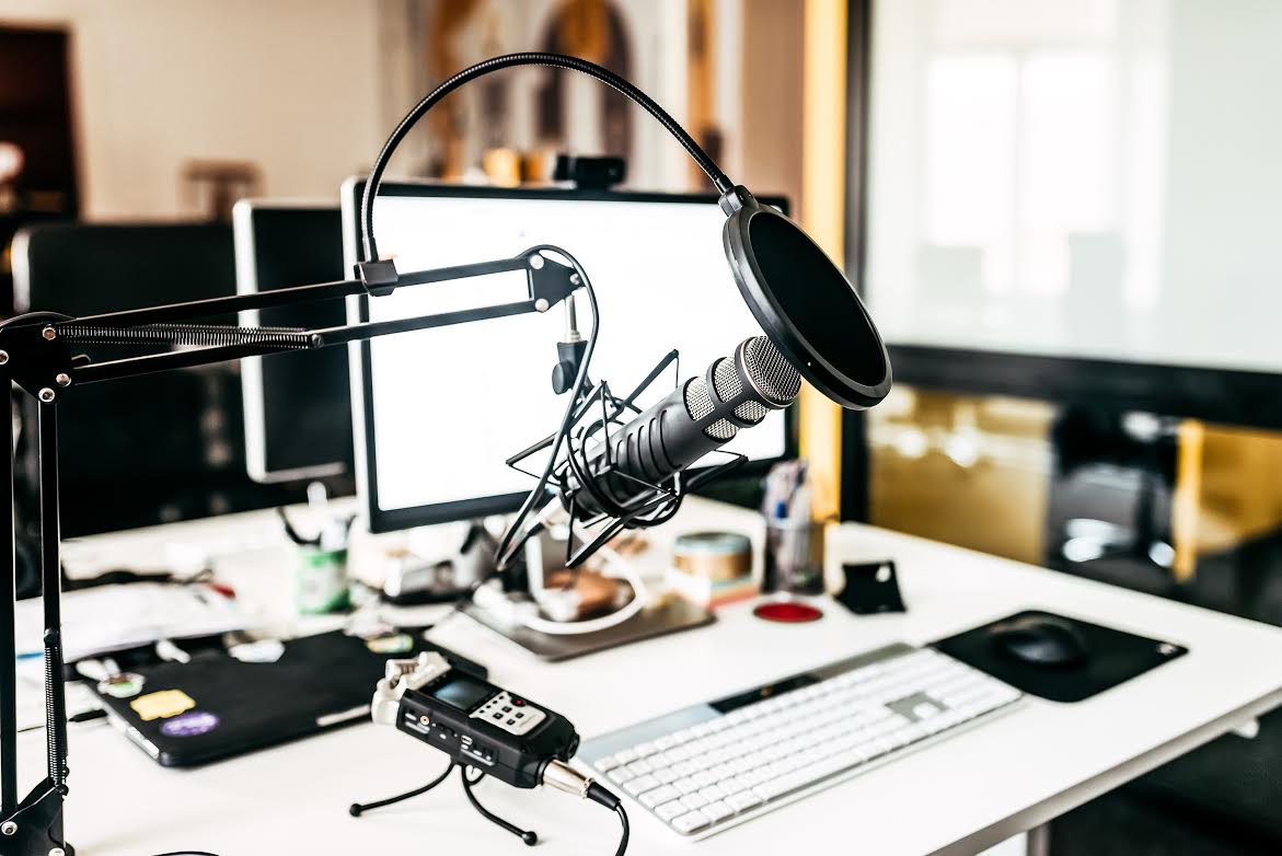 Podcast home studio