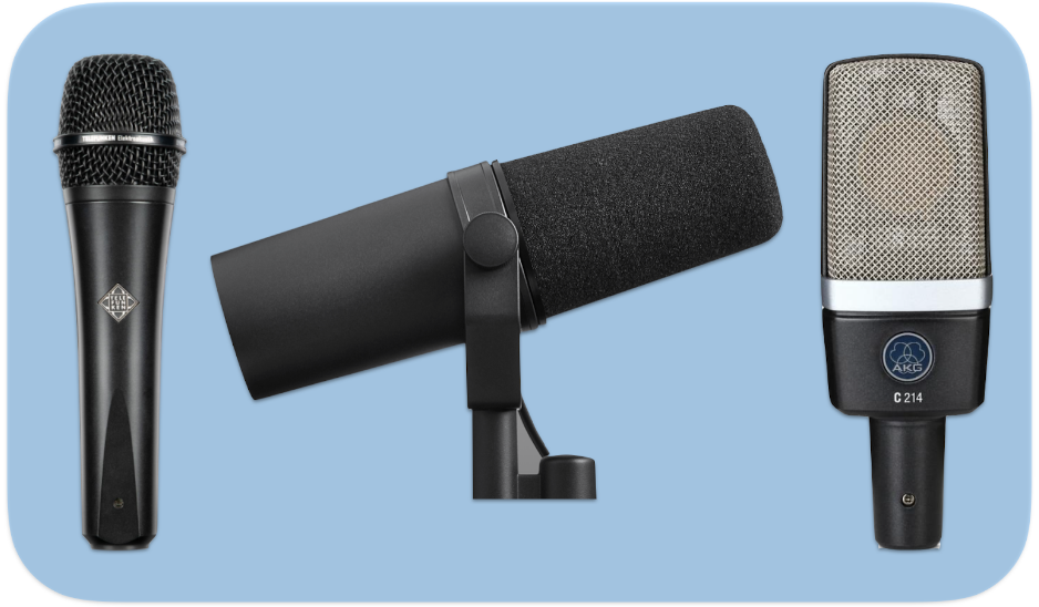 dynamic condenser microphone